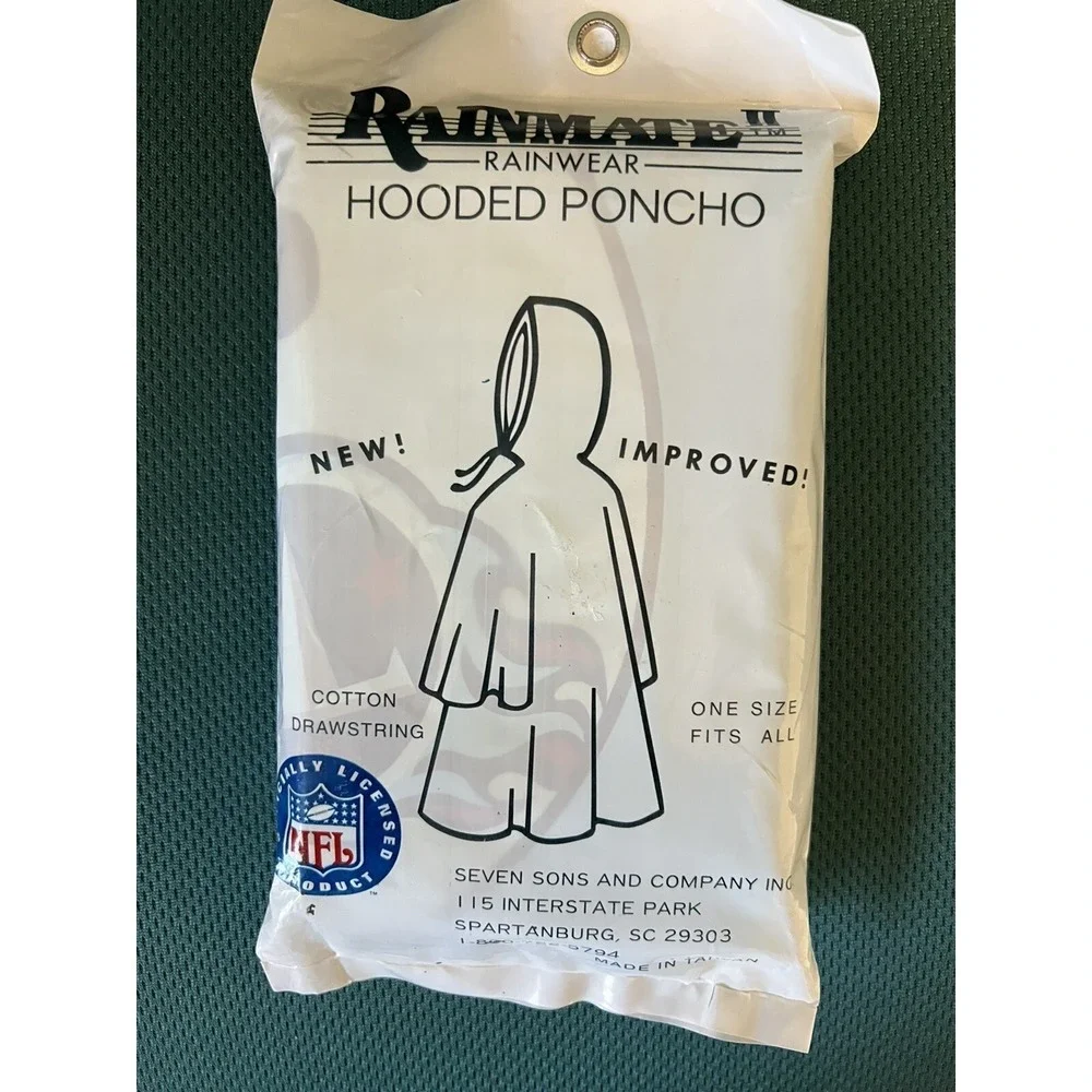 Rainmate‎ ll Rainwear Hooded Poncho TN Titans NFL  New